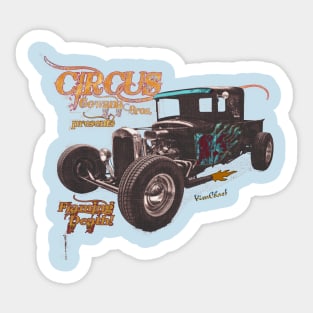 Circus Gowana Bros Rat Rod T-Shirt Sticker